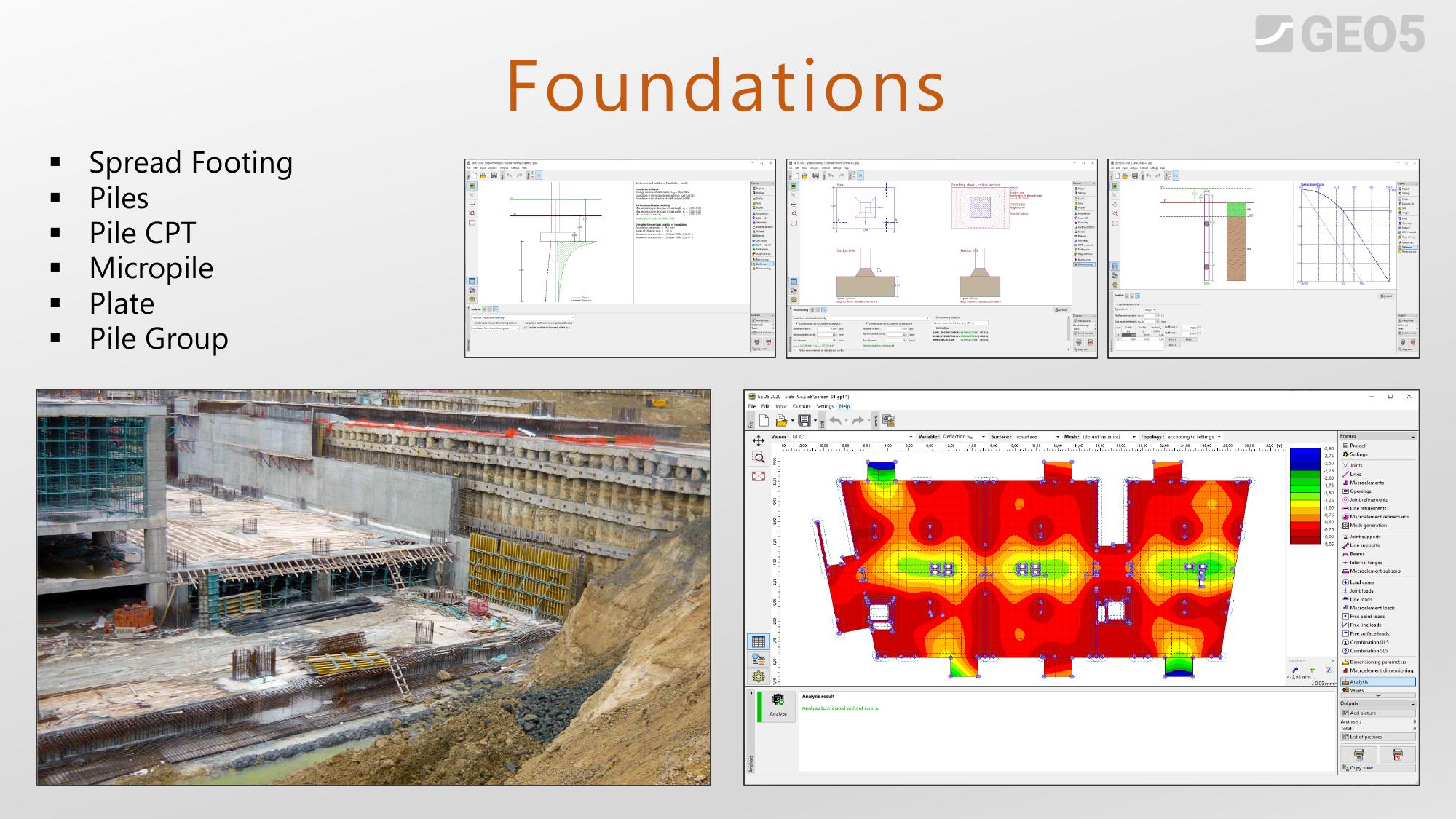 GEO5 — Fondations